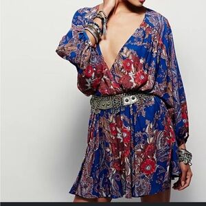 Free People Boho mini dress NWOT